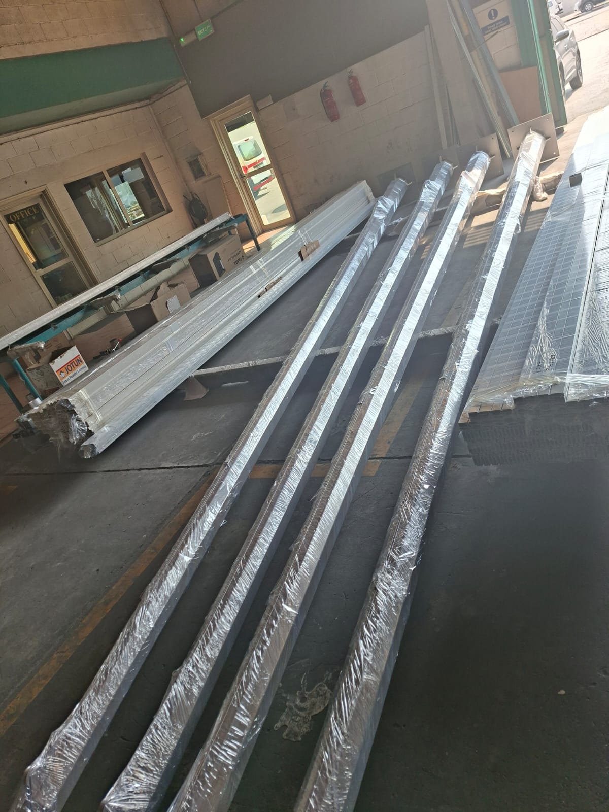 SS 316 flag post fabrication